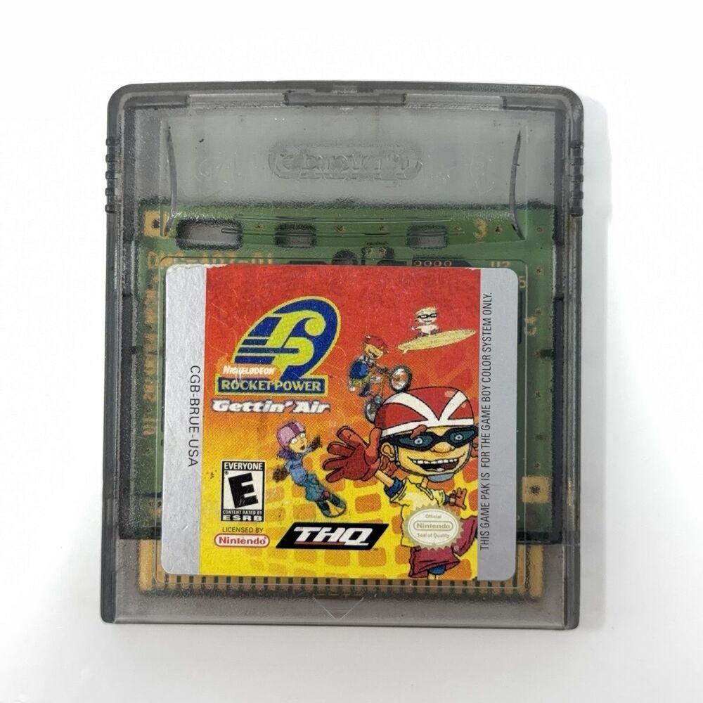 Rocket Power Gettin Air Game Boy Color GBC Cart Only Refurbished Tested